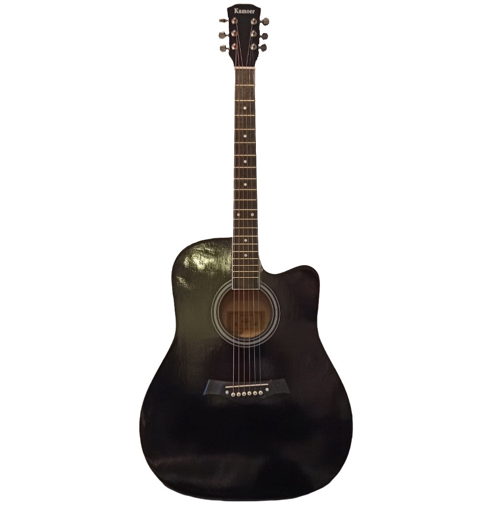 Акустическая гитара Kamoer FT-221 BK Glossy