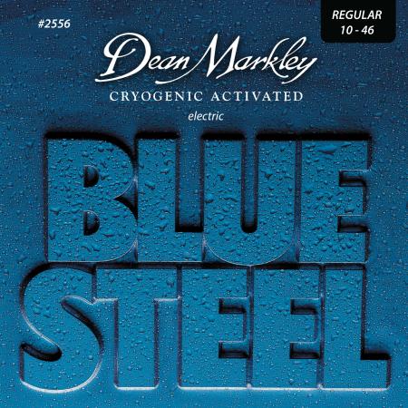 Струны для электрогитары Dean Markley 2556 Blue Steel 10-46