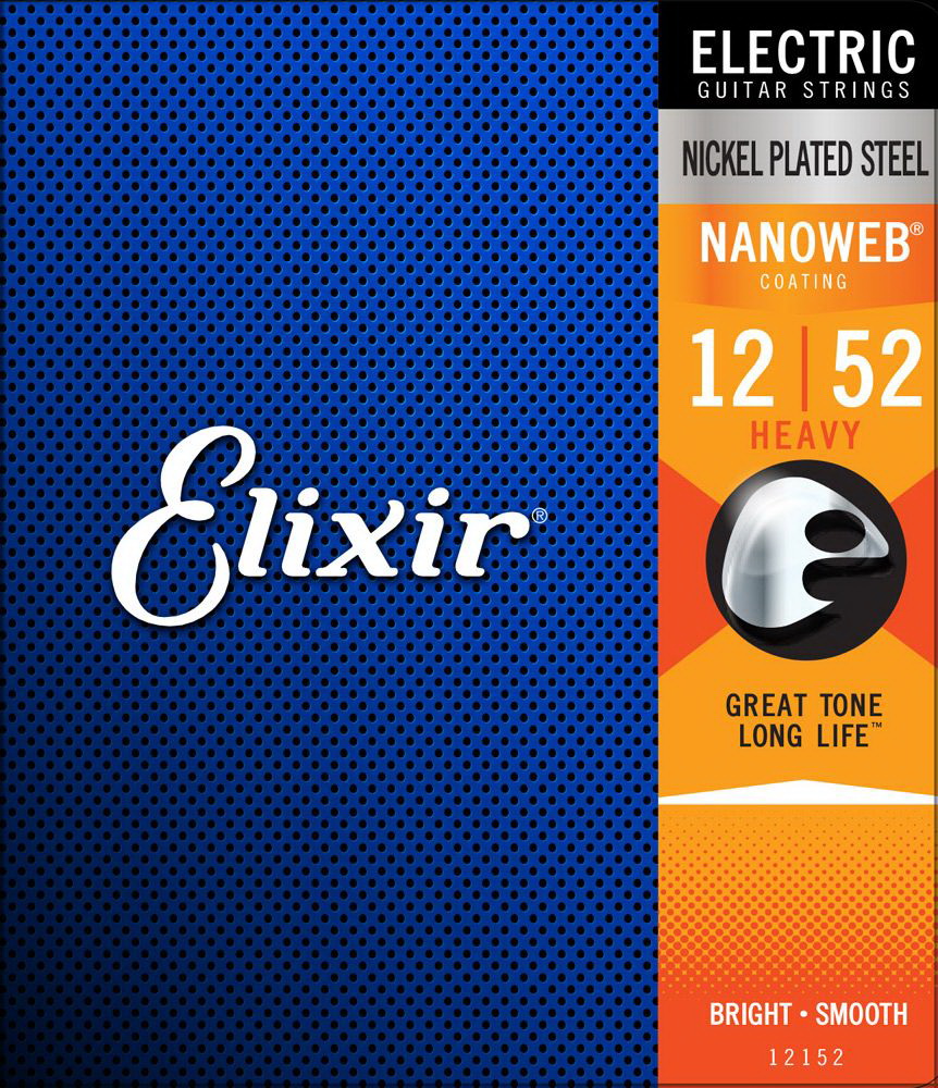 Струны для электрогитары Elixir 12152 12-52