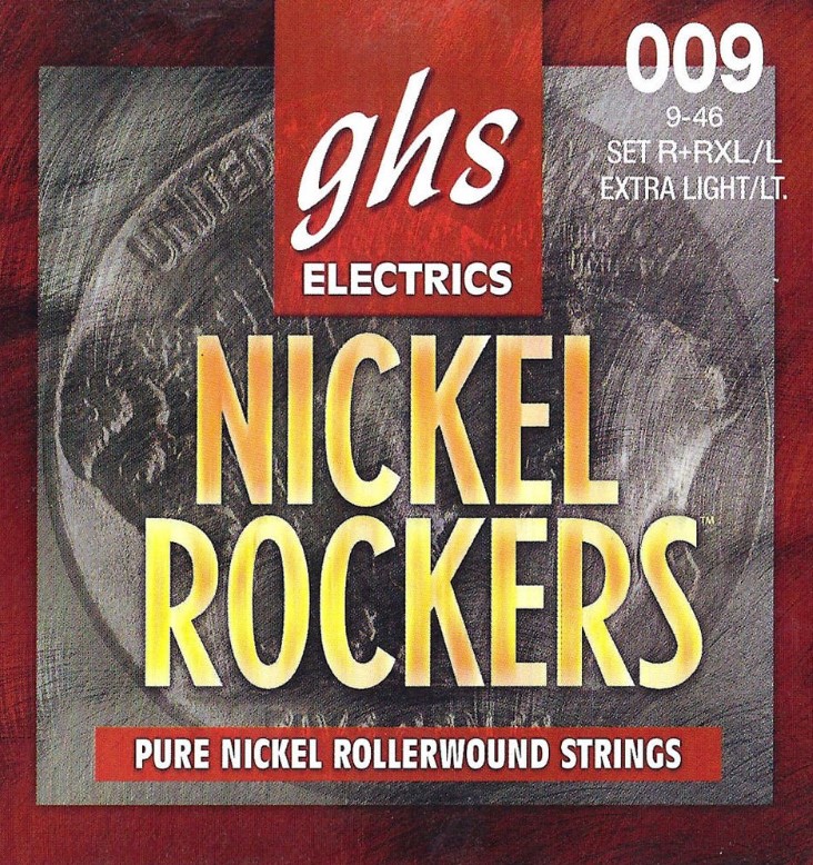 Струны для электрогитары GHS R+RXL/L 9-46