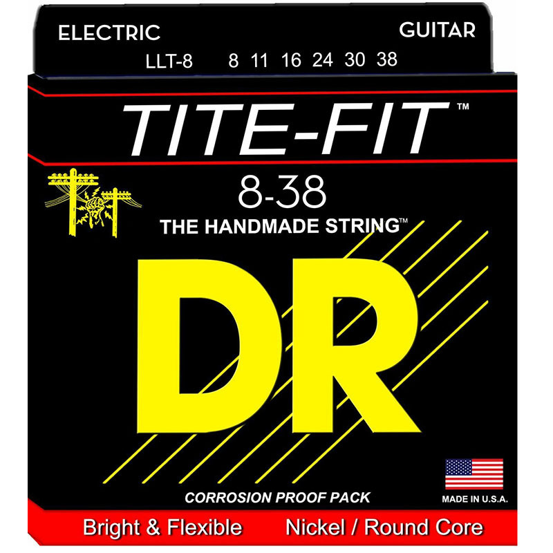 Струны для электрогитары DR LLT-8 8-38