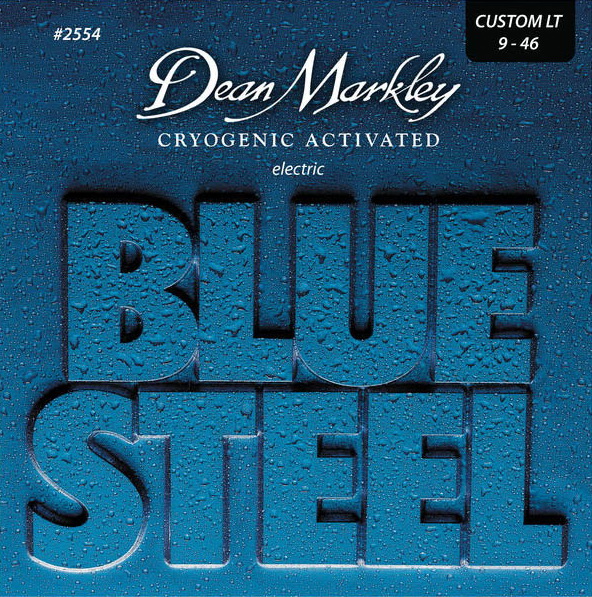 Струны для электрогитары Dean Markley 2554 Blue Steel 9-46