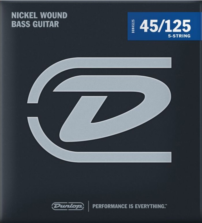 Струны для бас-гитары Dunlop DBN45125 45-125 5-String
