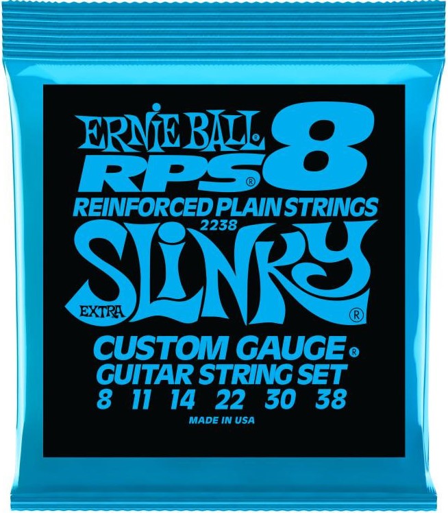Струны для электрогитары Ernie Ball 2238 8-38
