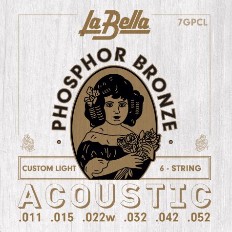 Струны для акустической гитары La Bella 7GPCL 011-052