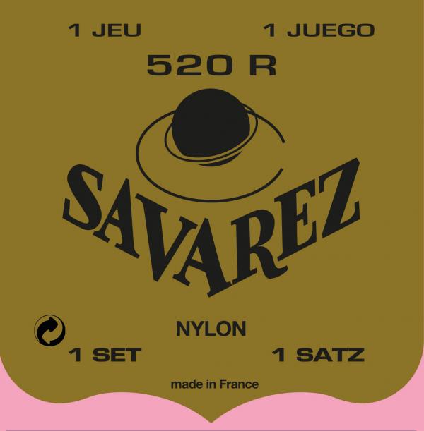 Струны для классической гитары Savarez 520R Normal Tension