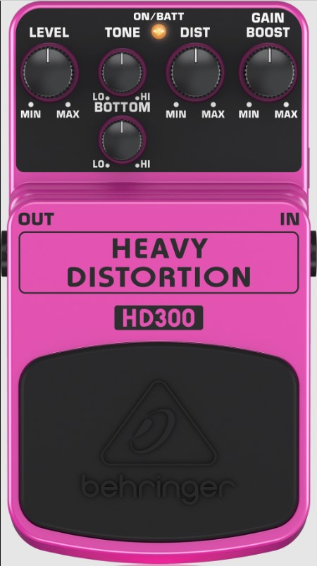 Педаль эффектов Behringer HD300 Heavy Distortion