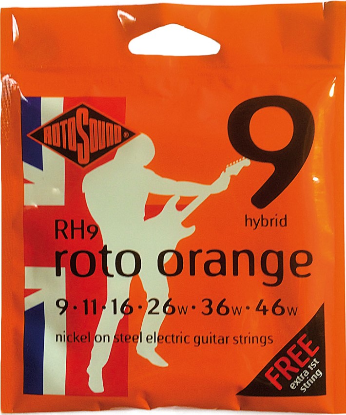 Струны для электрогитары Rotosound RH9 9-46
