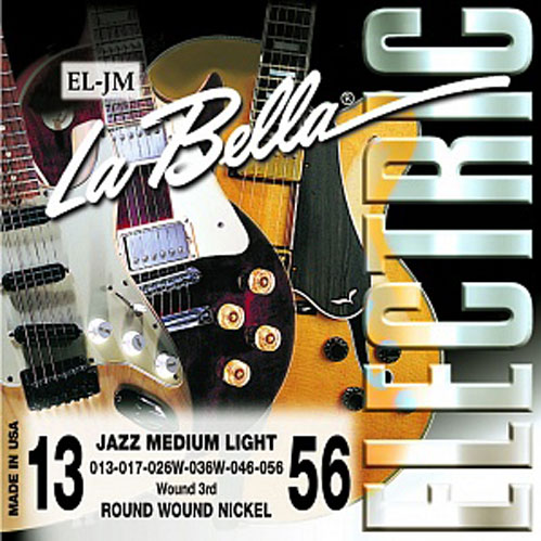 Струны для электрогитары La Bella EL-JM 13-56