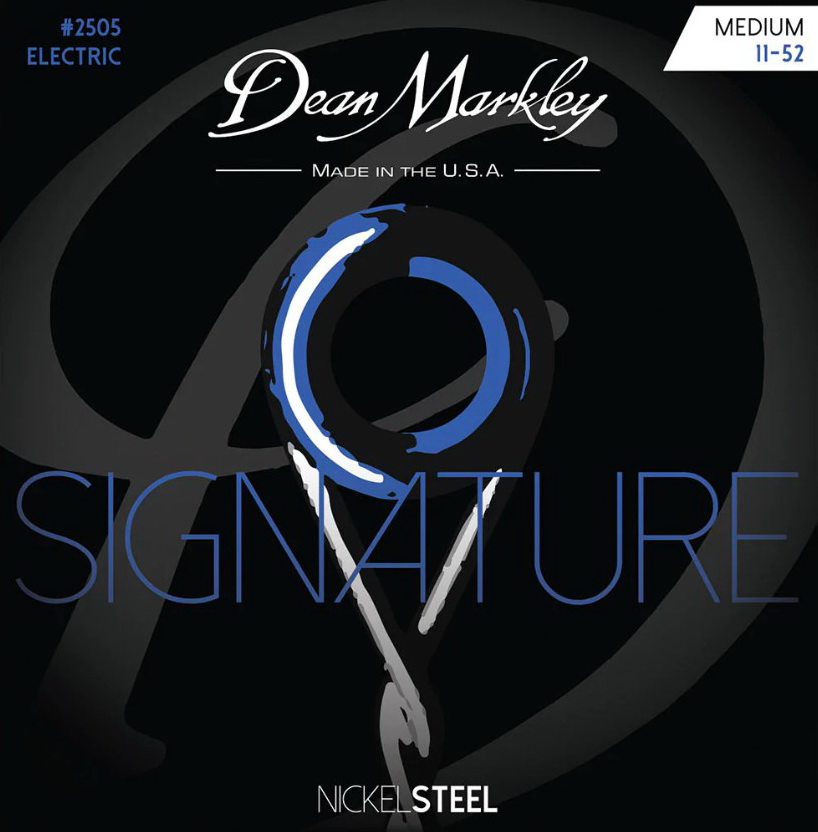 Струны для электрогитары Dean Markley 2505 Signature Nickel Steel 11-52