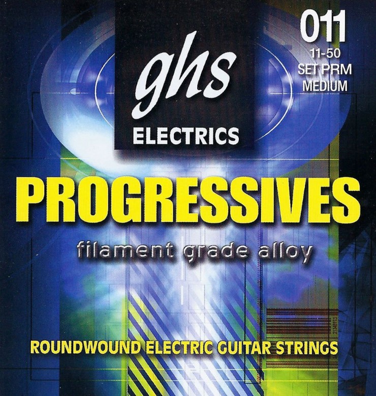 Струны для электрогитары GHS PRM 11-50