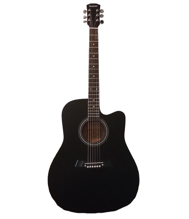 Акустическая гитара Kamoer FT-221 BK Matt