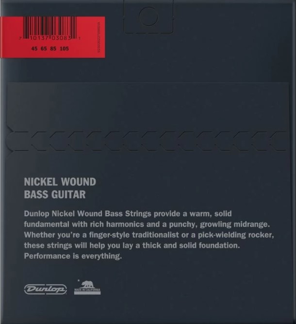 Струны для бас-гитары Dunlop DBN45105 45-105 4-String