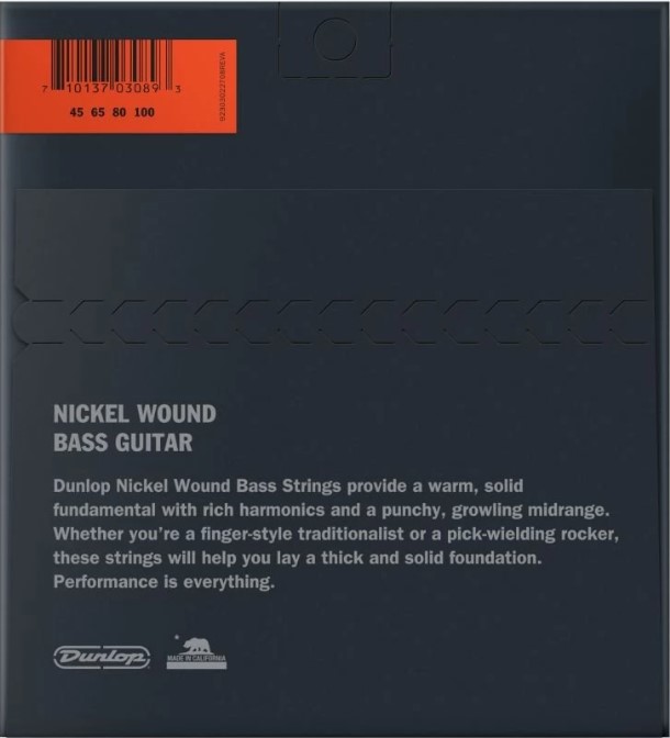 Струны для бас-гитары Dunlop DBN45100 45-100 4-String