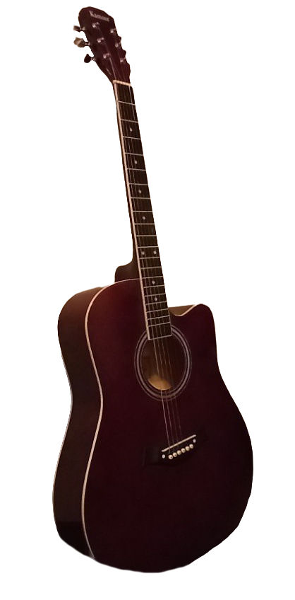 Акустическая гитара Kamoer FT-221 BR Glossy