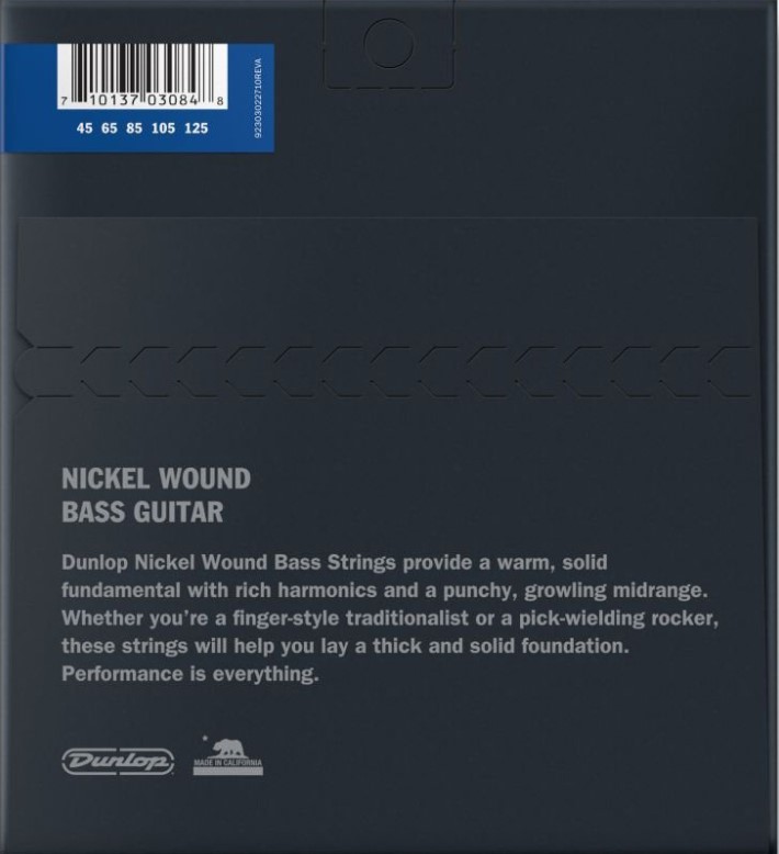 Струны для бас-гитары Dunlop DBN45125 45-125 5-String
