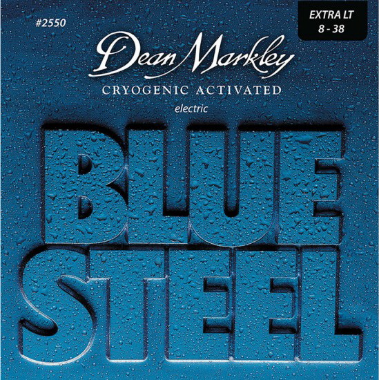 Струны для электрогитары Dean Markley 2550 Blue Steel 8-38