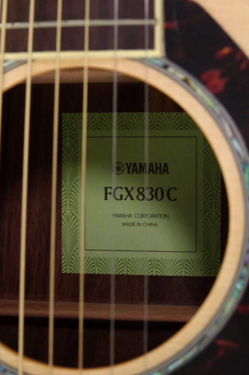 Акустическая гитара Yamaha FGX-830C N