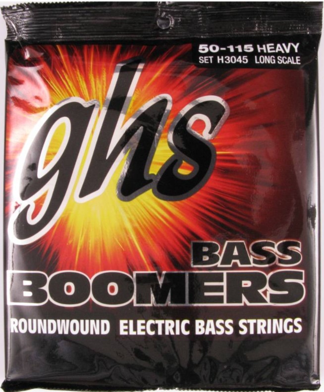 Струны для бас-гитары GHS H3045 50-115 4-String
