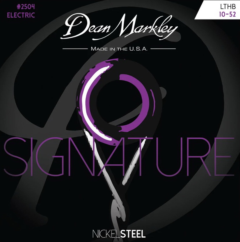 Струны для электрогитары Dean Markley 2504 Signature Nickel Steel 10-52