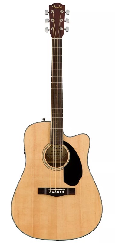 Электроакустическая гитара Fender CD-60SCE NAT