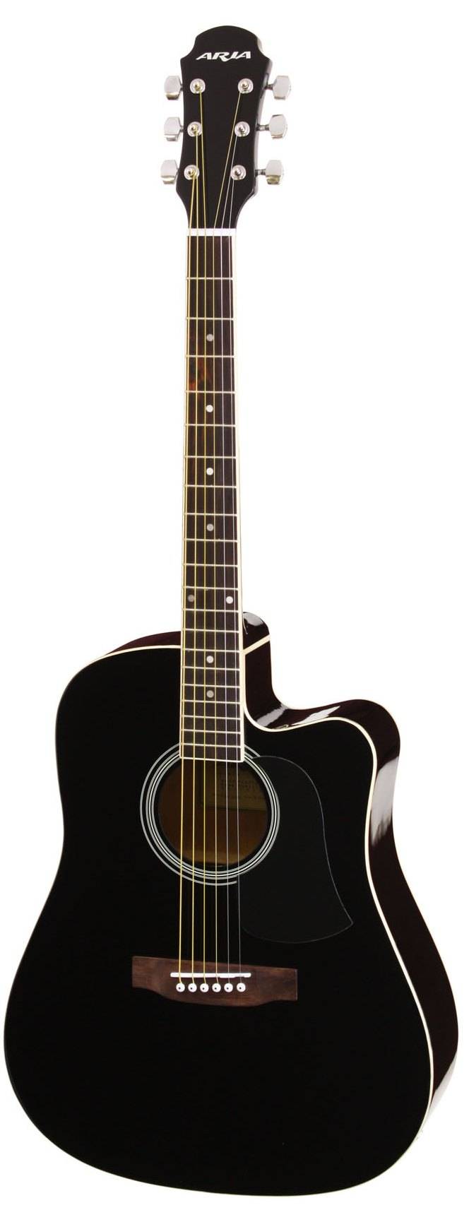 Электроакустическая гитара Aria AWN-15CE BK