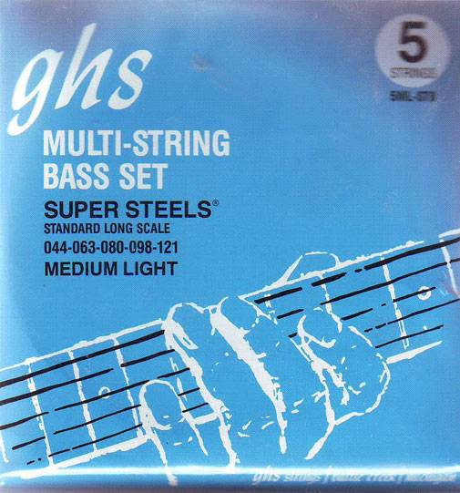 Струны для бас-гитары GHS 5ML-STB 44-121 5-String
