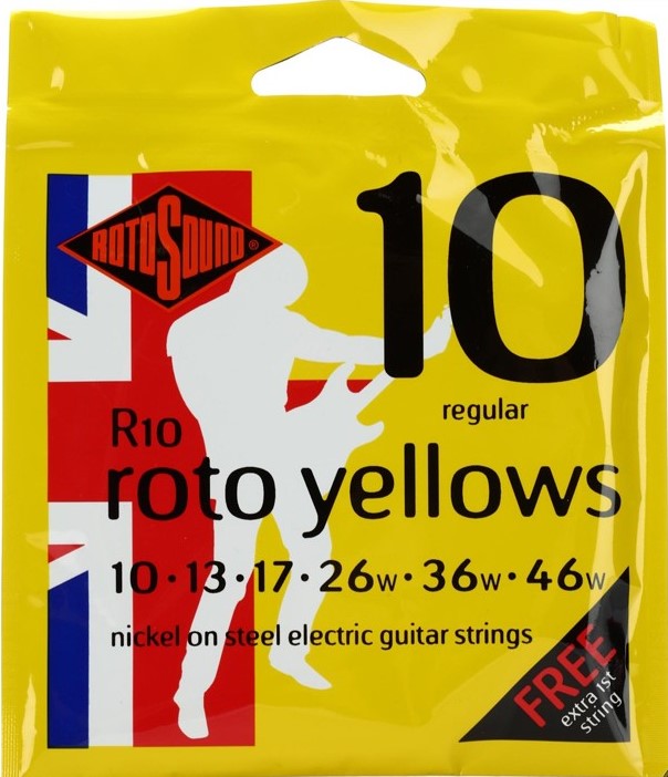 Струны для электрогитары Rotosound R10 10-46