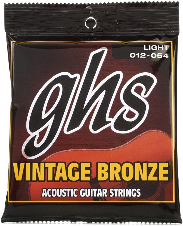 Струны для акустической гитары GHS VN-L 012-054