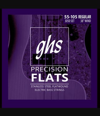 Струны для бас-гитары GHS 3050 55-105 4-String