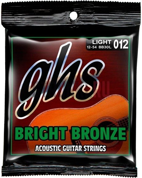 Струны для акустической гитары GHS BB30L 012-054
